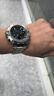 卡西欧（CASIO）手表男表钢铁黑暗之心黑武士GST400/100防水运动表节日礼物送男友 GST-B400D-1A 金属表带银色 实拍图