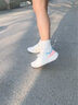 安踏女鞋2026春夏季新款运动鞋女轻便跑步鞋防滑软底网面透气防水鞋子 【夏季网面透气推荐】白/樱花粉-5 35.5 (220mm)5 实拍图