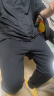 迪卡侬短袖速干衣男训练宽松半袖上衣运动t恤男RUNM2501396黑色T恤2XL 实拍图