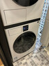 三星（SAMSUNG）AI神滚筒变频洗烘套装7系12KG洗衣机+11KG热泵烘干衣机超薄嵌入国家补贴LB84GN+L4A0GN 白色 实拍图