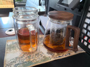 忆壶茶（YIHUTEA）茶壶玻璃泡茶壶煮茶器加厚耐高温茶水分离茶杯套装办公沏茶大容量 【升级大容量-透明】茶壶 800ml 实拍图