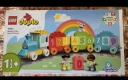 乐高（LEGO）积木拼装得宝10954 数字火车大颗粒积木桌儿童玩具生日礼物 实拍图
