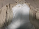 蕉内3系凉皮防晒衣女士拼色抗菌防晒服冰丝外套夏季 燕麦色拼米白 L 实拍图