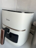 美的（Midea）空气炸锅 免翻面 可视 家用大容量 5L  多功能 不沾易洗 蒸汽嫩炸 MF-KZC5089 晒单实拍图