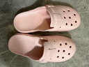 朴西厚底包头半拖女士夏外穿洞洞鞋  浅粉  37-38 实拍图