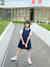 衣诺坊女童连衣裙套装幼儿园班服校服儿童小学生六一合唱主持人演出服 实拍图