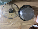 食品级不锈钢和面盆带盖加厚家用不锈钢盆烘培打蛋厨房调料盆 20cm特厚和面盆【带玻璃盖】 实拍图