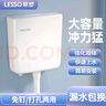联塑（LESSO）冲水箱蹲便水箱卫生间厕所水箱冲便器冲水厕所储水箱 【带增压喷枪】双控大冲力 实拍图