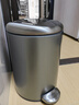 优百纳（UPELLA）脚踏垃圾桶5升不锈钢带盖卫生间卧室垃圾筒客厅小号缓降百慕绿 实拍图