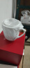 红叶（RL）国瓷景德镇陶瓷茶具套组散件各类茶杯茶器富贵吉祥如意 1头荷花福字杯 实拍图