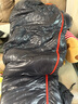 黑冰（BLACKICE）24新款【B系列鸭绒木乃伊式羽绒睡袋】户外露营单人羽绒睡袋 黑色 B1000 L码（新标准） 实拍图