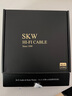 SKW 发烧级 数字光纤音频线 方口Optical 5.1多声道 功放/蓝光机/家庭影院连接线 OF4001A-1米 实拍图