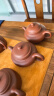 京东京造 宜兴紫砂壶 手工茶壶【原矿紫泥】煮泡茶具 中潘壶 200ml礼盒装 实拍图