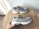 传奇保罗男鞋秋季2025新款运动透气网面鞋户外百搭港风增高老爹潮鞋子男 灰色 40 实拍图