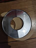 朴彩不锈钢装饰盖龙头三角阀燃气排烟管空调孔遮丑盖圆形分体式 60型-内孔6.2厘米 外径14厘米 实拍图