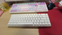 美加狮FIRE 68/FIRE 68 Ultra 电竞磁轴键盘 有线连接 全键热插拔 68键 网页驱动 游戏办公机械键盘 fire 68 Pro 白色 全铝CNC 磁玉轴 实拍图
