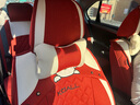 布兰特 布艺汽车坐垫全包四季通用座垫座套卡通刺绣座椅套五座全车套 考拉-慕斯红-豪华版 实拍图