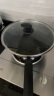 苏泊尔（SUPOR）炒锅 麦饭石色不粘锅平底煎锅无油烟炒菜锅具电磁炉燃气灶通用 EC30SP02 直径（适用2-4人） 30cm 实拍图
