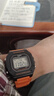卡西欧（CASIO）手表男复古小方块运动防水学生男女f91w系列手表W-218H-4B2 实拍图