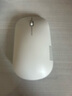 联想（Lenovo）无线蓝牙鼠标充电鼠标轻音鼠标 Air Handle轻音双模鼠标 便携办公鼠标 白 实拍图