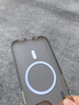 ALittleFlower适用苹果15手机壳iPhone15保护套magsafe磁吸充电超薄磨砂全包防摔男女款 柔雾黑 实拍图