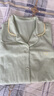 蕉内【周冬雨同款】301H睡衣男女士纯棉情侣家居服套装吸湿速干春夏季 【女】雾草 M 实拍图