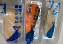 蓝雪 冷冻精选海鲜组合150g 宝宝儿童装北极鳕三文鱼比目鱼去刺去骨 实拍图