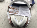 GESONGZHE 适用Beats Solo3耳罩  Solo2Wireless蓝牙耳机套保护套 小羊皮 白色 solo2/3 蓝牙版 实拍图