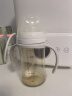 自然离乳PPSU重力球吸管奶瓶双把手330ml12月+(附带奶嘴12月*2支) 实拍图