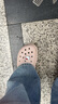 卡骆驰crocs经典云朵老爹鞋洞洞鞋时尚百搭女鞋拖鞋一脚蹬|206750 石英粉-6UR(含智必星) 39 (250mm) 实拍图