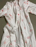 迷你木木屋婴儿衣服连体衣夏男女童长袖空调服哈衣宝宝爬服睡衣 萌萌兔 80 实拍图