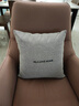 海澜之家（HLA）抱枕靠垫办公室腰靠午睡枕靠枕简约酒店沙发床头床上腰垫抱枕套 简约--海蓝 抱枕45*45cm 实拍图
