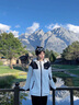 吉普冲锋衣男士春秋冬季夹克外套连帽户外三合一登山羽绒服男女情侣款 2366象牙白【单衣春秋款】 男女同款 M 【建议130-145斤】 实拍图