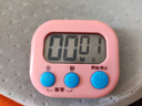 定时器开关计时器 厨房闹铃学生做题可爱倒计时提醒器 小学生儿童计时器烹饪厨房商用餐饮店 粉色 1个 实拍图