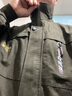 诚墨（CHENGMO）纯棉耐磨工作服套装男劳保服春秋季电焊工服防烫建筑工装汽修户外 纯棉【军绿630】套装（衣+裤） 2XL 180/2XL建议体重140-160斤 实拍图