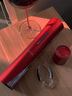 启尔（Cheer） 小蛮腰电动红酒开瓶器快速醒酒器真空塞酒具礼盒家用送礼套装 Skyline开瓶器礼盒套装(樱桃红) 实拍图