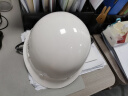 舜选 安全帽 工人安全头盔工地 透气夏盔高级钢盔内衬领导用 建筑铁路施工 白色 SHX-K2 实拍图