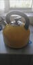 格立高（Geligao）电热水壶烧水壶开水器304不锈钢电水壶自动断电大容量3-4人家用防溅出水口设计可折叠提手煮茶器 3L 柠檬黄 实拍图