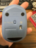 罗技（Logitech）M172鼠标 无线鼠标 办公鼠标 左右手适用 双侧防滑纹理 带无线2.4G接收器 品月蓝 实拍图