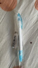 三菱（uni）双头荧光记号笔 学生作业手账绘画标记笔彩色笔 细0.4mm粗4mm PUS-103T 1支/袋 浅蓝色 实拍图