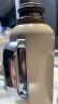 京东京造 茶壶 时光煮茶具闷茶烧水茶壶养生保温瓶 316不锈钢珍珠白1L 实拍图