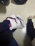 森馬男鞋秋冬季百搭板鞋男士休闲运动软底增高轻奢真皮加绒小白棉鞋子 安哥拉红 42 实拍图