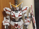万代（BANDAI）高达 拼插拼装模型 HG HGUC 1/144 敢达拼插 100 独角兽 毁灭模式 5057399 实拍图