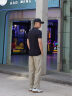 BOSS【520礼物】【100%棉 珠地布】男士夏高尔夫运动短袖Polo衫 402-深蓝色 L 实拍图