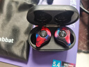 魔宴（Sabbat） 蓝牙耳机无线运动音乐耳机迷你双耳半入耳式耳麦X12pro 烈焰 14.2mm大动圈超重低音 实拍图