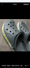 卡骆驰crocs洞洞鞋贝雅卡骆班轻便耐磨一脚蹬休闲鞋|205089 石板灰/青柠绿-0GX 43 (270mm) 实拍图
