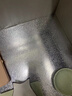 菲翔下水槽橱柜防水贴纸防潮防霉翻新铺纸厨房专用垫纸防油自粘铝箔纸 橘皮纹【防水防潮好贴耐用】 60cm宽X2米长 实拍图
