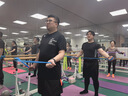 杜威克 弹力带瑜伽拉力绳男女健身阻力运动拉伸力量伸展带 草绿色18磅 实拍图