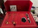 派克（PARKER）钢笔 签字笔 IM纯黑丽雅金夹墨水笔茶香墨韵礼盒（红）送礼生日礼物练字书写自用高颜值钢笔礼盒 实拍图