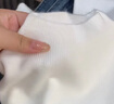 雪茜曼半高领打底衫女春季纯色高级打底衣女士可外穿百搭显瘦针织毛衣 实拍图